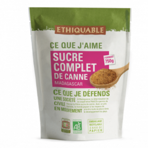 SUCRE COMPLET MADAGASCAR BIO 750G