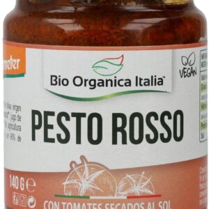 BIO ORGANICA PESTO ROUGE DEMETER 140G