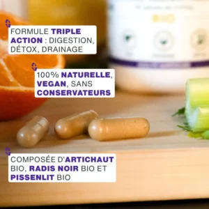 Complexe détox foie bio - 90 gélules – Image 3
