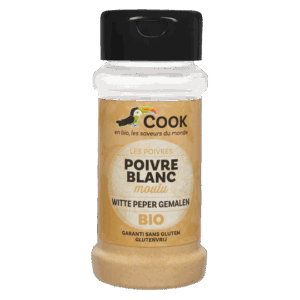 POIVRE BLANC MOULU DE 45G