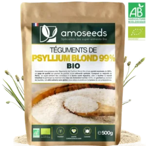 Psyllium blond bio 500 g Amoseeds