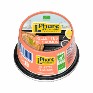 RILLETTES DE SAUMON BIO 125G/12