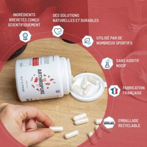 Arthropure: msm chondroïtine  glucosamine boswelia 120 gélules – Image 3