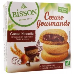 BIS CŒURS GOURMANDS CACAO NOISETTES 180G