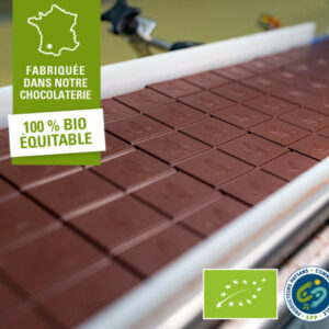 CHOCO NOIR SESAME CARAMELISE  BIO 100G – Image 3
