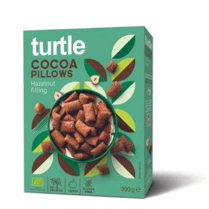 Cocoa pillows with hazelnutt bio 300 gr