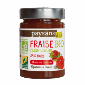 CONFITURE FRAISE BIO 320G