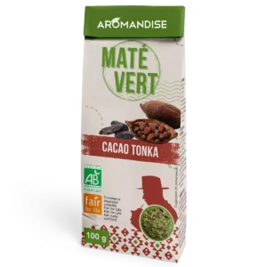 MATE VERT SAUVAGE CACAO TONKA 100GR**