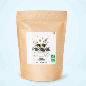 Pure porridge bio 350 g saveur: pomme cannelle