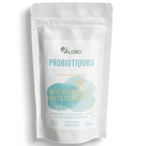 Probiotiques et prebiotiques gelules Valebio