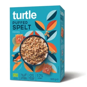 Puffed spelt with honey bio 300 gr