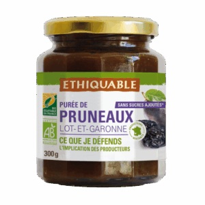 PUREE DE PRUNEAUX BIO 300G