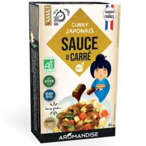 SAUCE AU CARRE CURRY JAPONAIS 90GR *