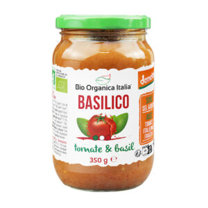 BIO ORGANICA SAUCE TOMATE BASILIC DEMETER 350G