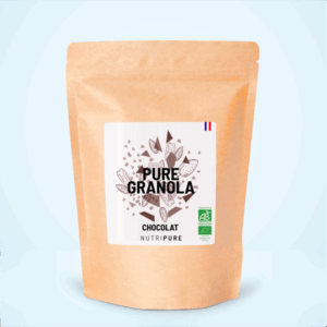 Pure granola bio 350 g : banane cajoux